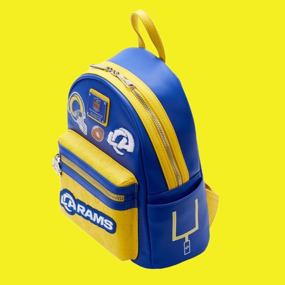 Loungefly‎ NFL LA Rams Patches Mini Backpack